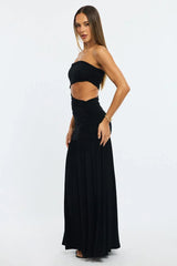 Black Maxi Dress Cut Out