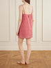 Lindie gingham cotton mini dress
