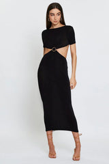Black Maxi Dress Bodycon