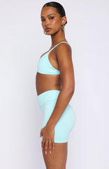 Spin Seamless Bike Shorts 4" Malibu Blue