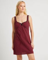 Grunge Plaid Mini Dress