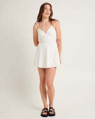 Josie Tie Shoulder Mini Dress