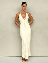 DEENA MAXI DRESS - YELLOW : LEMON