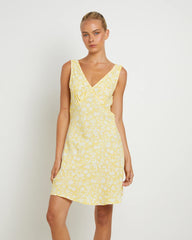 Eliza Mini Dress in Valerie Floral