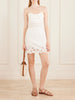 Reola embroidered ramie mini dress