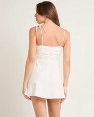 Josie Tie Shoulder Mini Dress