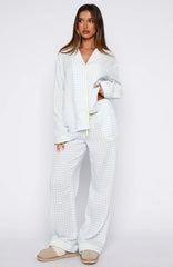 She's Got This Pyjama Pants Sky Blue Gingham