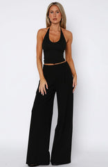 It's Now Or Never Pants Black