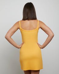 Easy A-Line Mini Dress in Orange