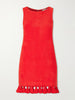 Manon cotton-terry mini dress