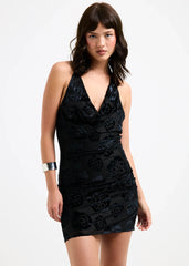 Skye Burnout Mini Dress