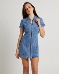 Peta Denim Mini Dress