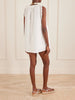 Nessie broderie anglaise organic cotton mini dress