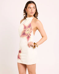 Tati Floral Halter Mini Dress