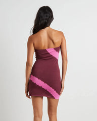 Margot Longline Knit Bandeau Mini Dress in Assorted