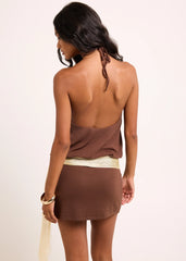 Keely Halter Mini Dress