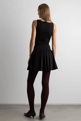 HIGH NECK MINI DRESS