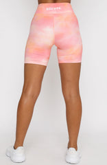 Kelly Bike Shorts Pink Sunset