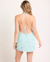 Zara Cowl Mini Dress