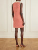 Mamie striped cotton-blend bouclé mini dress