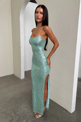 Alina Maxi Dress - Sage