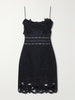 Reola embroidered ramie mini dress