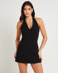 Amiri Halter Mini Dress