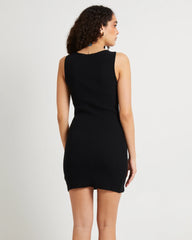 Luxe Knit Slim Fit Mini Dress