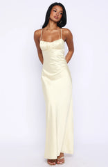 Change Locations Maxi Dress Lemon