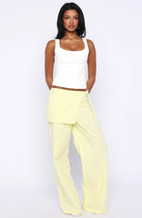 Off Beat Pants Lemon