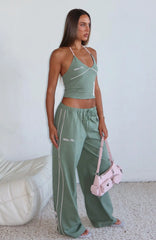 Can't Help The Feeling Track Pants Khaki