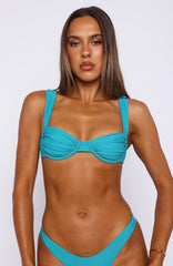 Balia Bikini Top Teal Crush