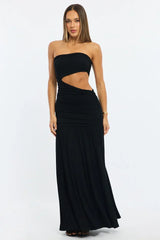 Black Maxi Dress Cut Out