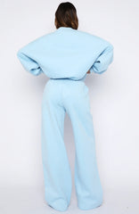Release 15 Asalia Wide Leg Sweatpants Blue