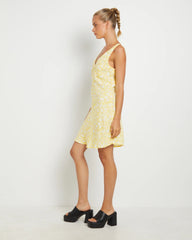 Eliza Mini Dress in Valerie Floral