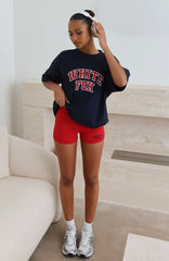 Starting Fresh Bike Shorts Red