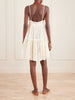 Nympth cotton-blend lace mini dress