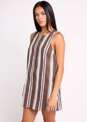 Tyra Stripes Mini Dress