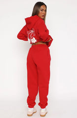 Love Of My Life Sweatpants Red