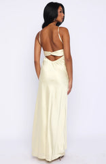 Change Locations Maxi Dress Lemon