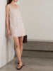 Charlotte lace-trimmed floral-print cotton mini dress