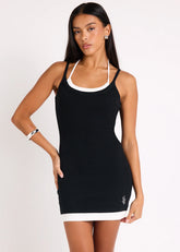 Jamie Double Layer Mini Dress