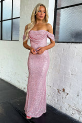 Nara Maxi Dress - Pink