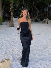 KYLI MAXI DRESS BLACK