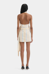 Pernille Wrap Halter Mini Dress