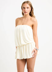 Rhea Strapless Mini Dress