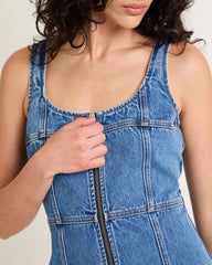 Rosa Denim Mini Dress