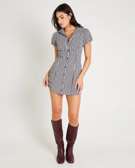 Monica Shirt Mini Dress