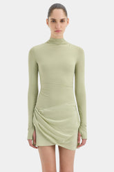 Milesi Drape Mini Dress