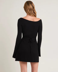 Remi Ribbed One Shoulder Mini Dress